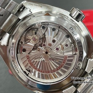 VSF A8900 Planet Ocean 600M 43.5mm 1/4 Orange Black Dial SS Bracelet VSF A8900 43.5mm  SS Bracelet VSF - Image 9