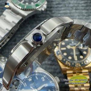 Santos Medium 35mm Blue Dial SS Bracelet BVF MY9015 - Image 5