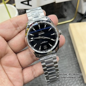 VSF A8900 Omage Aqua Terra 150m 2024 41mm SS/SS Black Dial - Image 2