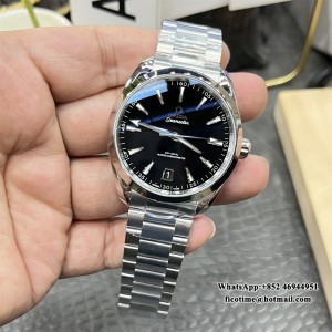 VSF A8900 Omage Aqua Terra 150m 2024 41mm SS/SS Black Dial - Image 5