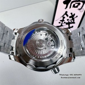 ZF A8800 Seamaster 300m Basel SS/SS Blue/Dot - Image 2