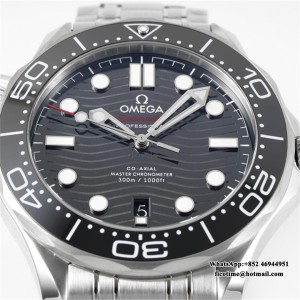 ZF A8800 Seamaster 300m Basel  SS/SS Black/Dot - Image 2