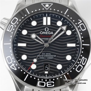 ZF A8800 Seamaster 300m Basel  SS/SS Black/Dot - Image 6