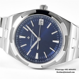 8F A5100 Overseas 4500V 41mm Blue Dial Blue Rubber Strap - Image 2