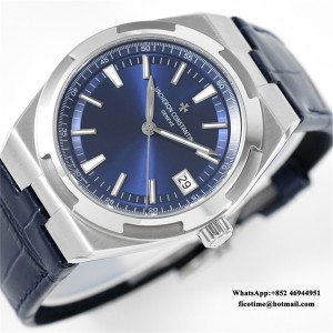 8F A5100 Overseas 4500V 41mm Blue Dial Blue Rubber Strap - Image 3