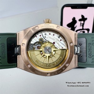 8F A5100 Overseas 4500V 41mm Green Dial Green Rubber Strap - Image 2