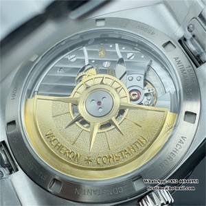 8F A5100 Overseas 4500V 41mm Green Dial SS Bracelet - Image 7