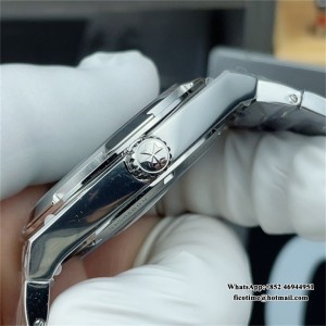 8F A5100 Overseas 4500V 41mm Green Dial SS Bracelet - Image 8