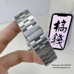 8F A5100 Overseas 4500V 41mm Silver Dial SS Bracelet - Image 5