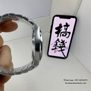 8F A5100 Overseas 4500V 41mm Silver Dial SS Bracelet - Image 7