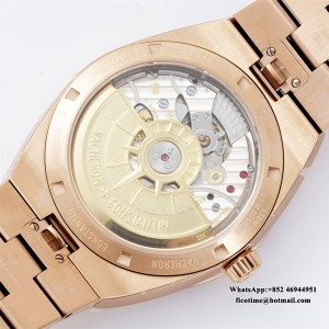 8F A5100 Overseas 4500V 41mm RG White Dial RG Bracelet - Image 5