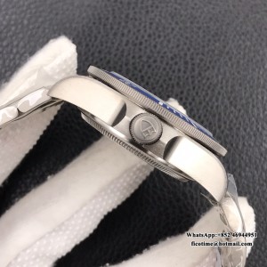 XF A2824 Blue Pelagos 42MM  Gray Titanium Bracelet - Image 4