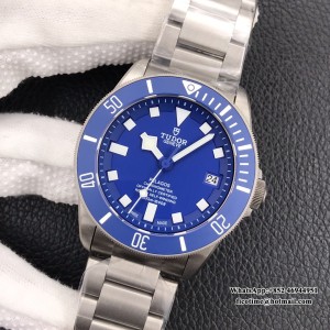 XF A2824 Blue Pelagos 42MM  Gray Titanium Bracelet - Image 6