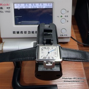 AF MY9015 Tank Solo 41mm White Dial Black Leather strap - Image 8