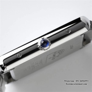 AF Quartz Tank Solo 27.4mm White Dial SS Bracelet - Image 2