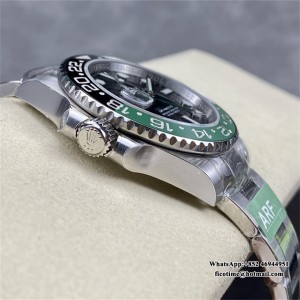 ARF SH3285 GMT Master II 126720 Sprite Oyster Bracelet 40mm Black Dial V2 - Image 5