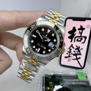 ARF VR3285 GMT Master II 126713 GRNR SS/YG Black/Grey - Image 8