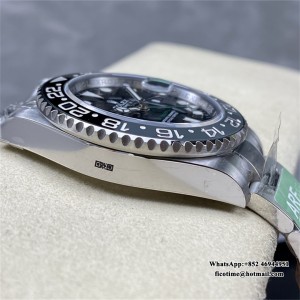 ARF VR3285 GMT Master II 126710 Bruce Wayne Oyster Bracelet 40mm Black Dial - Image 5