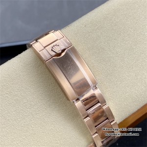 ARF VR3285 GMT Master II 126715 Rootbeer Oyster RG/RG Black Dial - Image 7