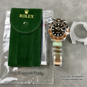 ARF VR3285 GMT Master II 126711 CHNR Rootbeer SS/RG Black Dial - Image 7