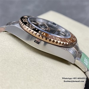 ARF VR3285 GMT Master II 126711 CHNR Rootbeer SS/RG Black Dial - Image 8