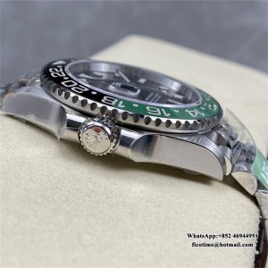 ARF SH3285 GMT Master II 126720 Sprite Jubilee Bracelet 40mm Black Dial V2 - Image 4