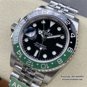 ARF SH3285 GMT Master II 126720 Sprite Jubilee Bracelet 40mm Black Dial V2 - Image 8