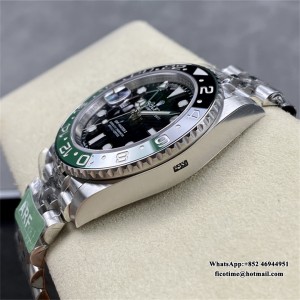 ARF SH3285 GMT Master II 126720 Sprite Jubilee Bracelet 40mm Black Dial V2 - Image 9