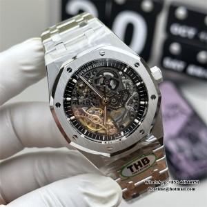 THBF SH3132  Royal Oak 15407 41mm SS/SS Skeleton Dial V2 - Image 3