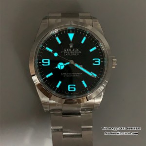 VSF VS3230 Explorer I 224270 40mm  Black Dial SS Bracelet - Image 5
