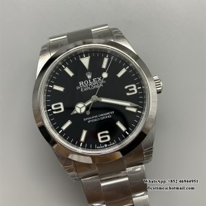 VSF VS3230 Explorer I 224270 40mm  Black Dial SS Bracelet - Image 6