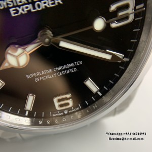 VSF VS3230 Explorer I 224270 40mm  Black Dial SS Bracelet - Image 8