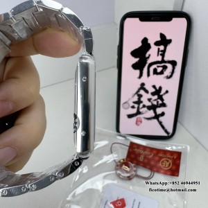 AF MY9015 Tank Must 41mm SS Bracelet Silver Dial - Image 3