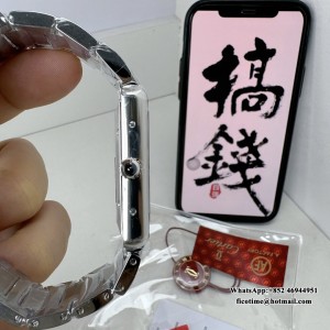 AF MY9015 Tank Must 41mm SS Bracelet Silver Dial - Image 5