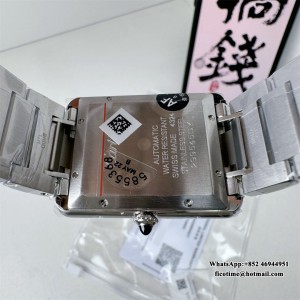 AF MY9015 Tank Must 41mm SS Bracelet Silver Dial - Image 6