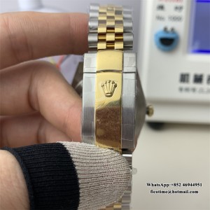 Clean DateJust 41mm 126333 Clean CF YG/SS YG Dial Jubilee Bracelet VR3235 - Image 4
