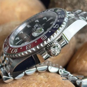 VSF V3 DD3285 GMT Master II 126710 Pepsi Jubilee Bracelet 40mm Black Dial - Image 5