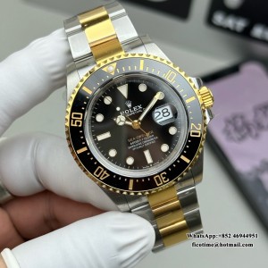 VSF Sea-Dweller 126603 43MM YG/SS Black Dial YG/SS Bracelet VS3235 - Image 6