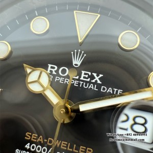 VSF Sea-Dweller 126603 43MM YG/SS Black Dial YG/SS Bracelet VS3235 - Image 7