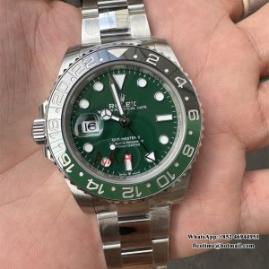 VSF DD3285 GMT Master II 126729 VTNR Oyster Bracelet 40mm  Green Dial - Image 3