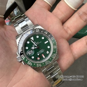 VSF DD3285 GMT Master II 126729 VTNR Oyster Bracelet 40mm  Green Dial - Image 6
