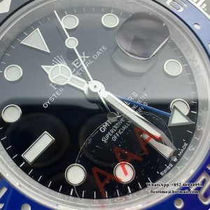 VSF DD3285 GMT Master II 126710 Batgirl 40mm Jub SS/SS Black Dial - Image 7