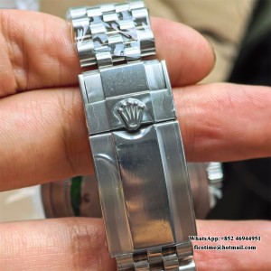 VSF DD3285 GMT Master II 126710 Bruce Wayne 40mm Jub SS Bracelet Black Dial - Image 4