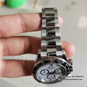 VSF DD4131 panda Daytona 126500LN 40mm SS Bracelet White Dial - Image 2