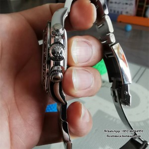 VSF DD4131 panda Daytona 126500LN 40mm SS Bracelet White Dial - Image 6
