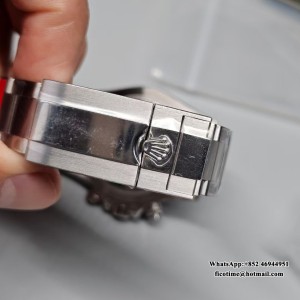 VSF DD4130 panda Daytona 116500 40mm SS Bracelet White Dial - Image 3
