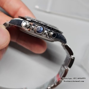 VSF DD4130 panda Daytona 116500 40mm SS Bracelet White Dial - Image 4