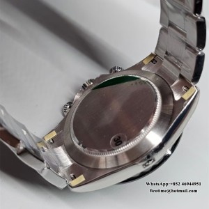 VSF DD4130 panda Daytona 116500 40mm SS Bracelet White Dial - Image 6