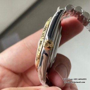 VSF VS3235 Datejust 126333 41mm Jubilee Bracelet SS/YG Silver Dial - Image 2
