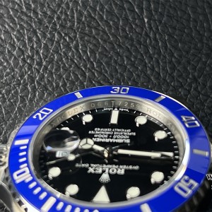 VSF VS3235 Submariner 41mm 126619LB Blue Ceramic Black Dial 904L SS Bracelet - Image 6